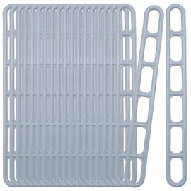 Cisolen 20 Caravan Awning Ladders Straps Rubber Strap for Awnings Rubber Ladder Bands 6-Hole Tensioning Element Awning Ladder for tensioning awnings Camping Guy Ladder Tents Awnings Canopies