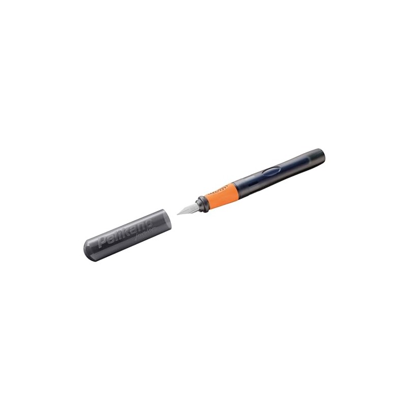 Pelikan Pelikano Junior 824842 Fountain Pen for Right-Handed Users, Anthracite,