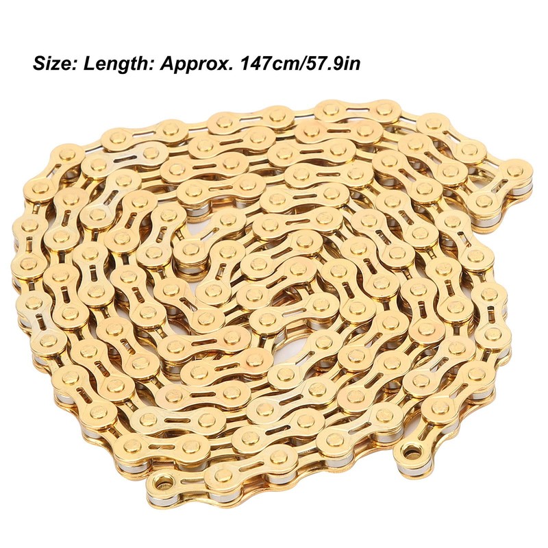 VG 8 Speed High Strength Steel Chain, Mountain Bikes 116