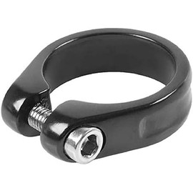 M-Wave CLAMPY, Morsetto per Sella. Unisex-Adulto, Nero, Taglia Unica
