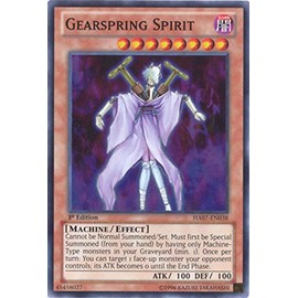 YU-GI-OH! - Gearspring Spirit (HA07-EN038) - Hidden Arsenal 7: Knight of Stars - Unlimited Edition - Super Rare