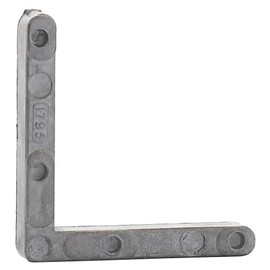 CR Laurence CRL G3057-DCP4 Zinc Storm Window Corners for Miter Cut Fabrication - pack of 4