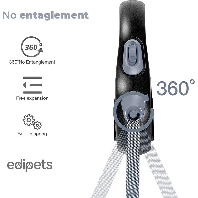 Edipets, Dog Lead, Extendable, Retractable, 3, 5 and 8 Metres,