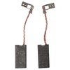 vhbw 2 x Carbon Brush Motor Carbon Abrasive Carbon 7