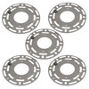 B&P Lamp Steel Universal Circle Crossbars, Pack of 5