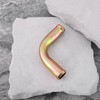 Briny River 2pcs 90° Elbow Heater Hose Connector Adapter Coolant