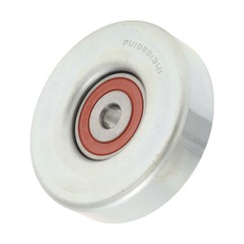 Motoforti Drive Belt Idler Pulley for Toyota Yaris 1999-2005 Serpentine Tensioner Pulley Idler No.1660397401 Steel Silver Tone 1 Pcs