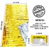 EVERLIT Emergency Mylar Thermal Blanket (4 Pack) Space Blankets for
