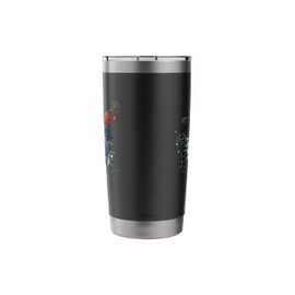 Freestyle Snowboarder Cartoon Stainless Steel Insulated Tumbler
