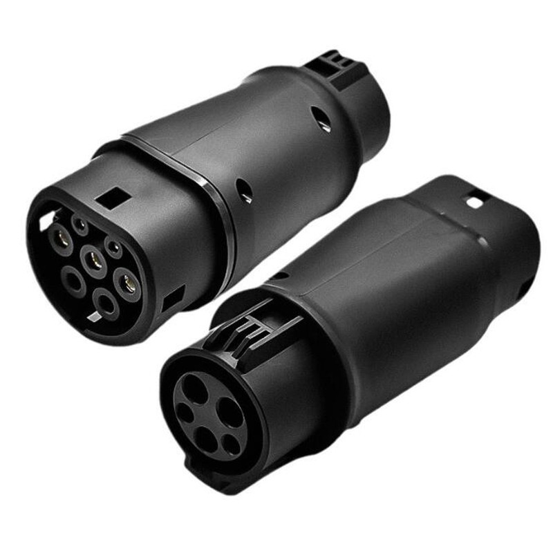 EV Chargers Connector Type 1 to Type 2 Adapter SAE