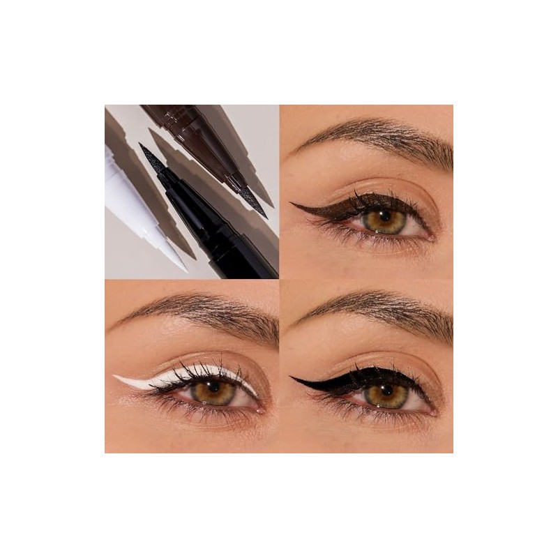 Milani The Tank Liquid Eyeliner - No-Skip Liquid Eyeliner Pen,