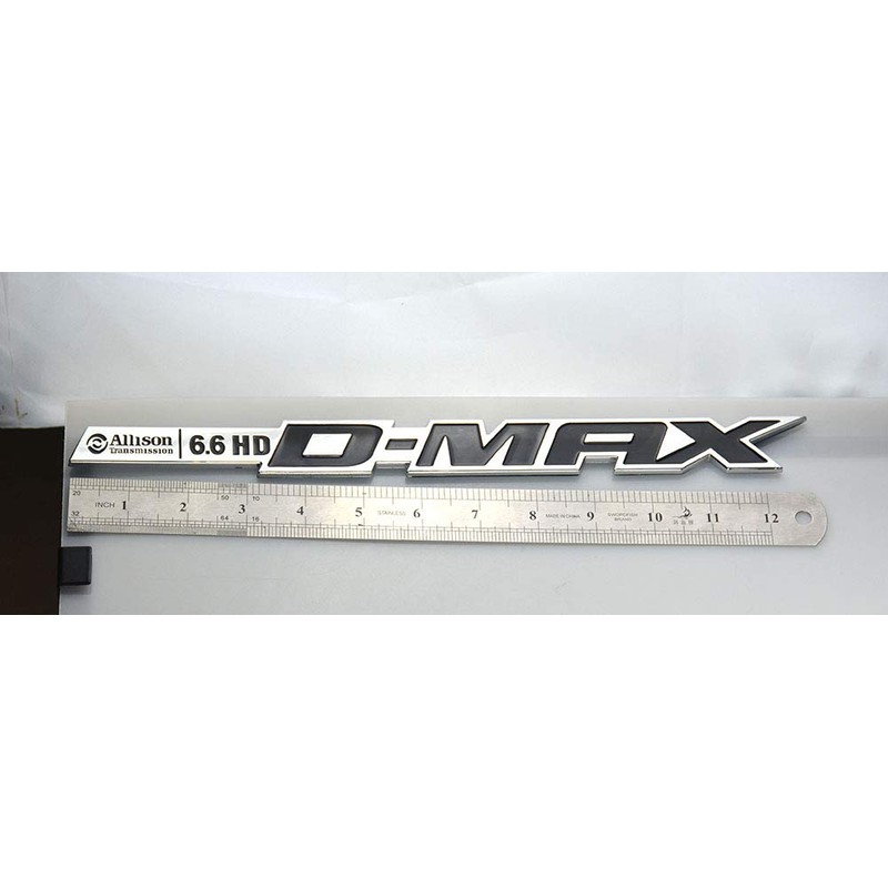 1Pcs DURAMAX DMAX ALLISON 6.6HD Transmission Emblems 3D Badge Sticker
