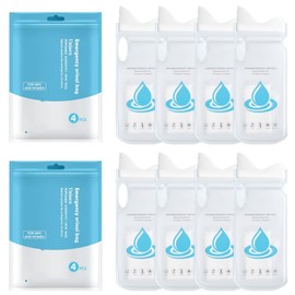 YUNYU 8pcs Disposable Female Urinal,Urine Bags Camping Hiking Urination Pee Device, Women Stand Pee Funnel Emergency Portable Urinal Pee Bottle For Traffic Jam/Travel/Camping/Hiking/Car Travel