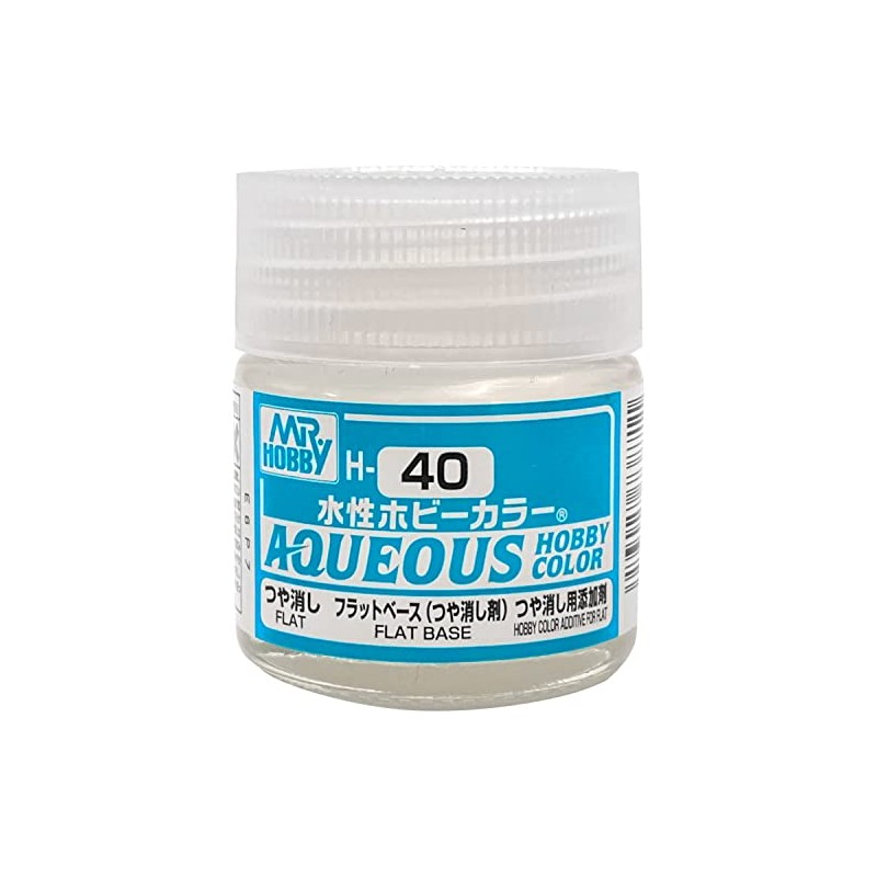 GSI Creos - H40 Gloss Flat Base (10ml), Mr. Hobby