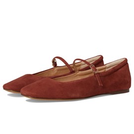 Dolce Vita Women's Reyes Ballet Flat, Brandy, 8.5