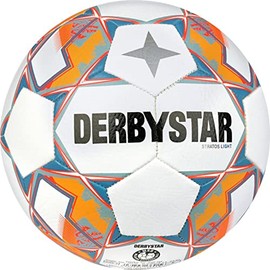 Derbystar Unisex Youth Stratos Light v23 Football, White Green, 4