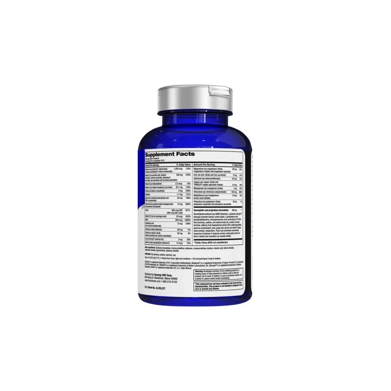 Factor de Concentracin Vitaminas Memoria Suplemento Synergy 180 Tabletas