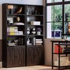 IRONCK Industrial Bookshelves and Bookcases with Doors Floor Standing 6