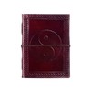 Indra Yin Yang Leather Journal Notebook