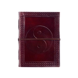 Indra Yin Yang Leather Journal Notebook