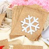 2 Pieces Glitter Happy and Holidays Banners Christmas Burlap Banner
