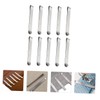 SEWACC 10 Pcs Metal Hemming Clips for Sewing Quilting Durable