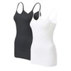 EUYZOU Women's Tummy Control Shapewear Tank Tops - Seamless Body