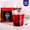 BLUE TEA - Hibiscus Mint Herbal Tea - 36 Tea