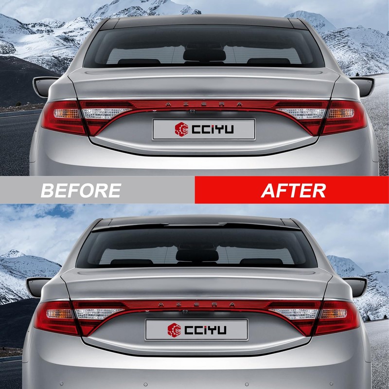 cciyu Adjustable Roof Spoiler Universal Fits for Most Vehicles Rear