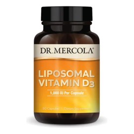 Vitamina D3 500mg Dr Mercola Suplemento Cápsulas Sin Gluten 30 Unidades                                                                               