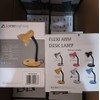 Classic Desk Lamp with a Versatile Flexible Neck, and Integral