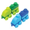 UNiPLAY Truck and Trailer Set, Building Block Truck for Cognitive