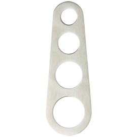 Fackelmann 40913 Steel Spaghetti for 1/2/3/4 Servings, 18.5 cm, Sybaris, (Colour: Silver), Quantity: 1 Piece, Rust-Free