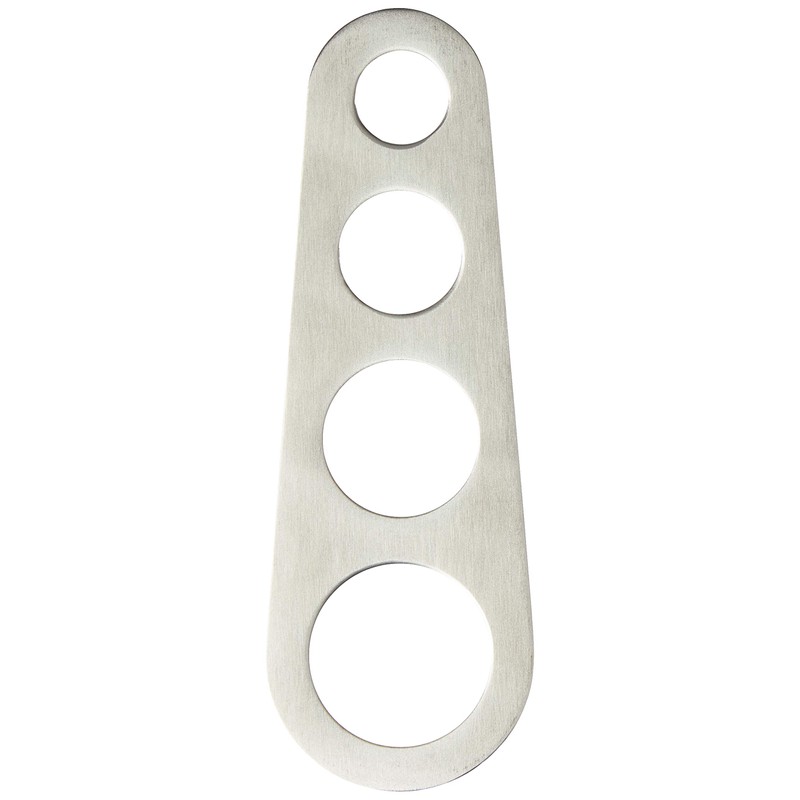 Fackelmann 40913 Steel Spaghetti for 1/2/3/4 Servings, 18.5 cm, Sybaris,