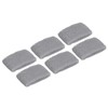 PATIKIL 6PCS 8x5cm Sport Wristbands Cotton Terry Cloth Absorbent Sweatband