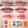 Set de 8 bálsamos labiales con sabor a frutas, Set