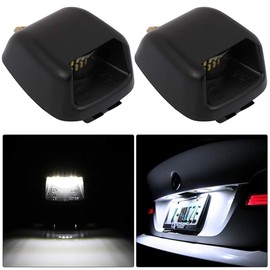 OCPTY LED Exterior License Plate Tag Light License Plate Light Assembly For Frontier For Nissan Armada For Nissan Titan For Nissan Xterra For Suzuki Equator