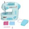 Children Electric Sewing Machine Toy with Threader Ruler Interesting Small