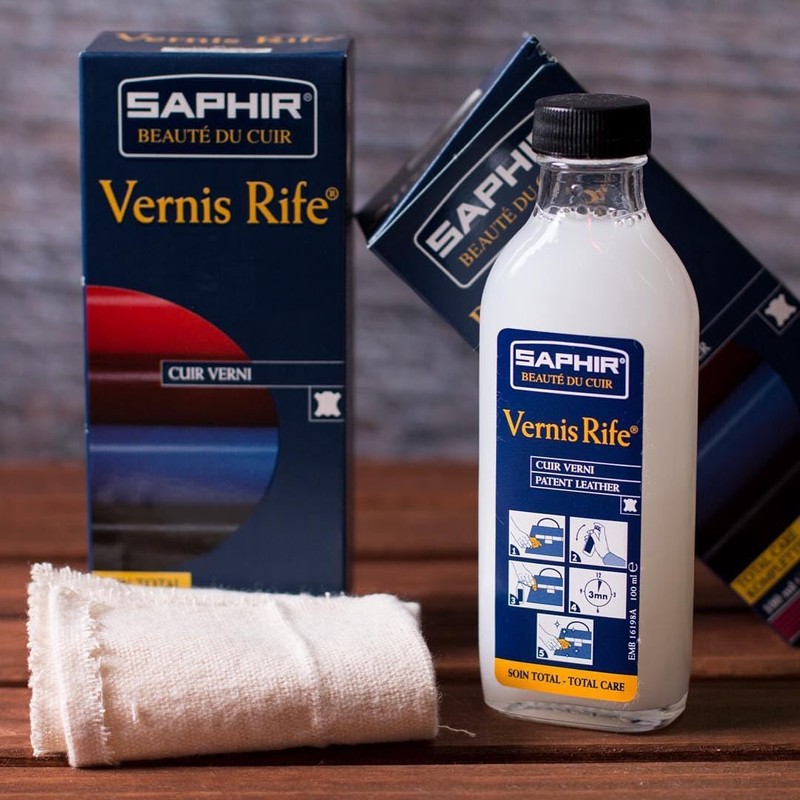 SAPHIR Vernis Rife - Patent Leather Cleaner - Shine, Clean