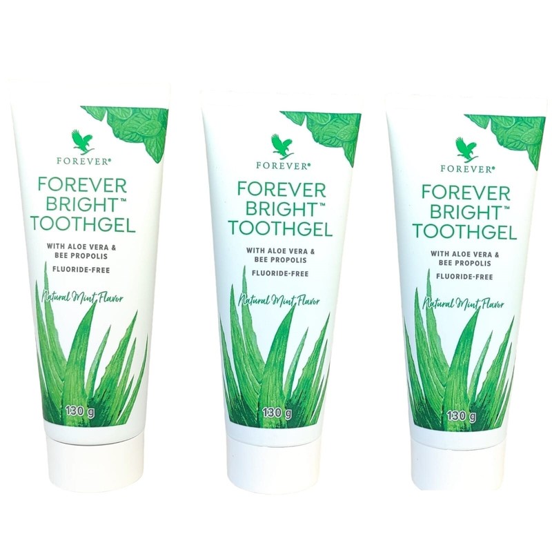 Forever Living 3 x Forever Living Bright Toothgel With Aloe