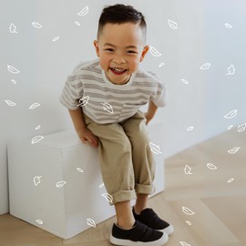 Jack & Lily Infant, Baby, Toddler & Kids Shoes. Slip-on Shoes for Boys and Girls #2013-2