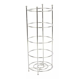 bath Porta Rollo Cromado De Piso Organizador