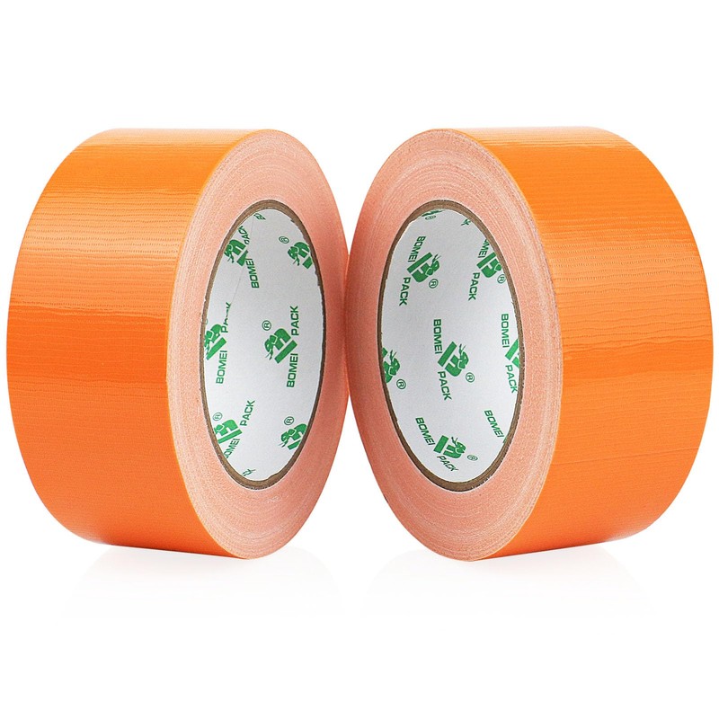BOMEI PACK Duct Tape Orange, Heavy Duty Strong Industrial Color