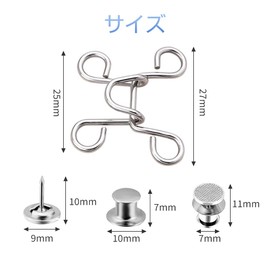 YFFSFDC [Waist Adjustment Button 1.1 inch (27 mm) 3 Set] Jeans, Adjustment Buttons, Rivets, Seamless, Waist Buckle, Removable Buttons for Adjusting Loose Jeans, Pants, Skirts, T-shirts, Hoodies, Etc., Adjustable, Replacement (Antique Gold)