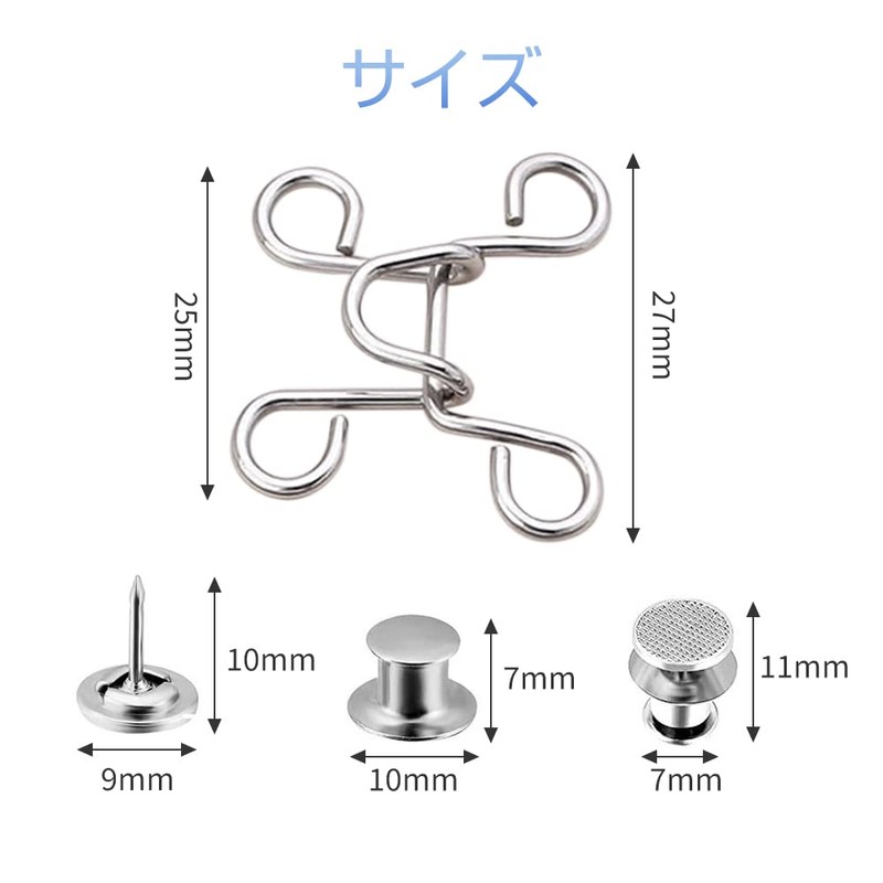 YFFSFDC [Waist Adjustment Button 1.1 inch (27 mm) 3 Set]