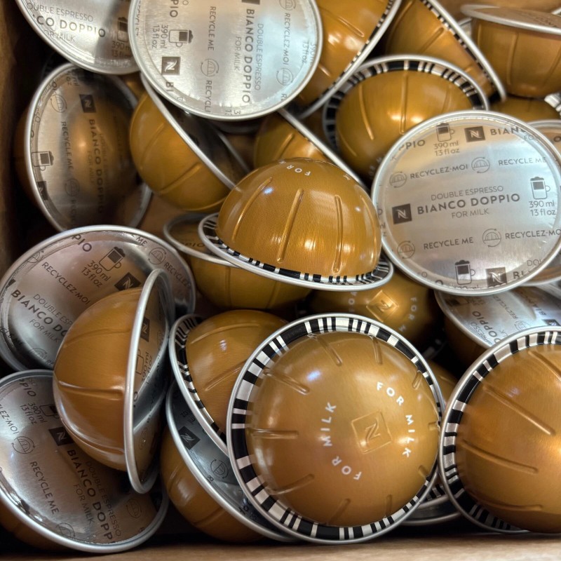 Nespresso Vertuo Bianco Doppio Medium Roast Double Espresso Pod 30ct