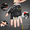 Inbike Men's Bike Gloves Gel Pad Half Finger for Mountail