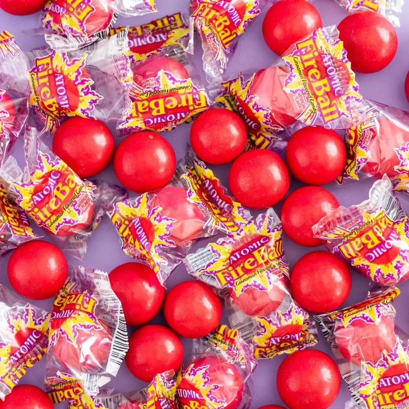Wonka Atomic Fireball Jawbreakers ,