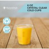 HARVEST PACK 8 oz Ultra Clear Plastic Disposable Cups [1200