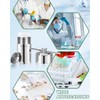 Huanyu 100ml PTFE Lined Hydrothermal Synthesis Autoclave Reactor 200℃ 4Mpa